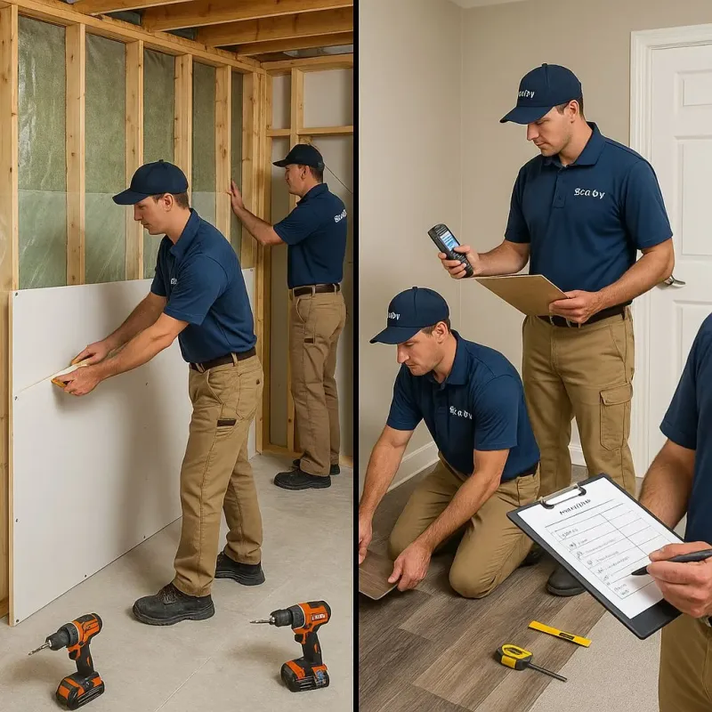 Repairs and Reconstruction process in Ashburn, VA