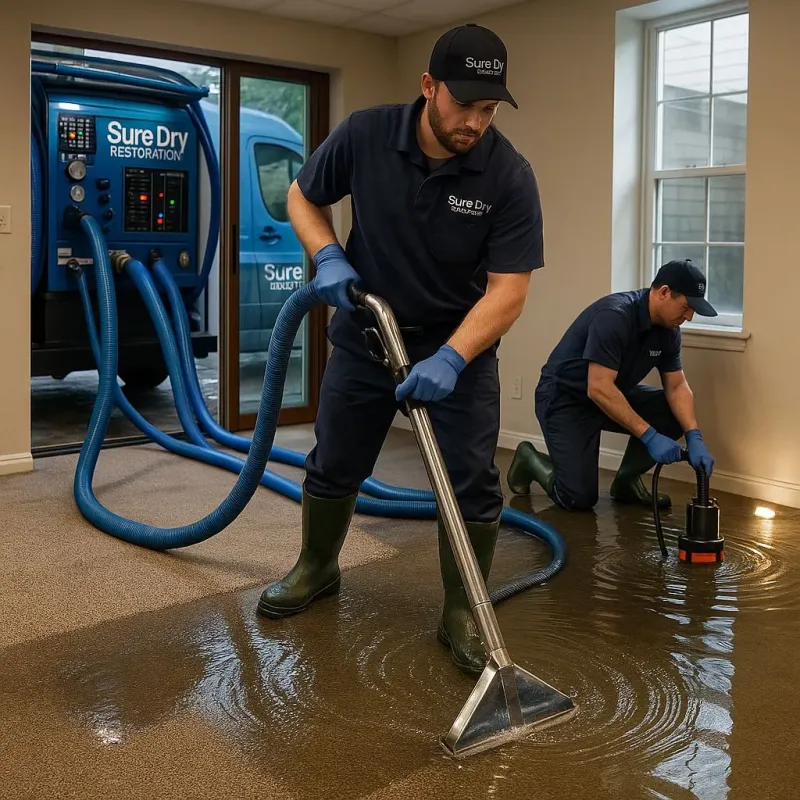 Water Extraction and Removal process in Ashburn, VA